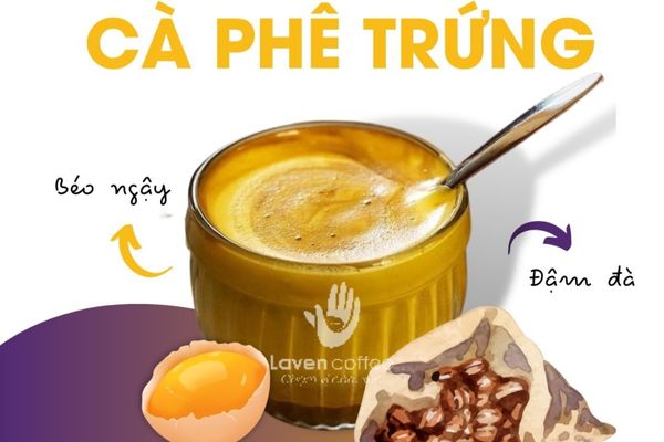 Cà phê trứng đơn giản dễ làm